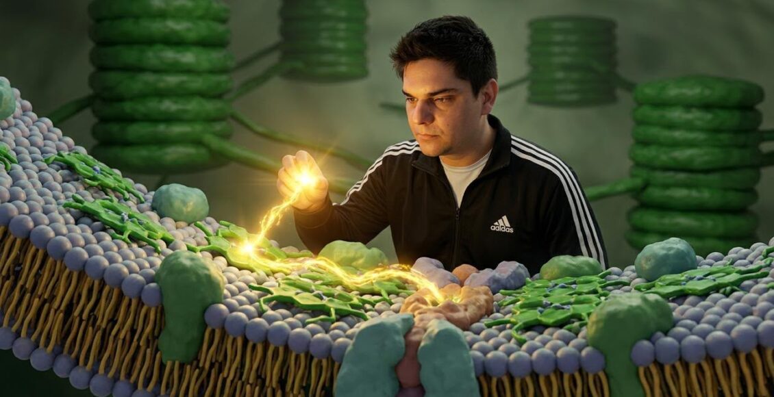 Unindo conhecimento científico, recursos audiovisuais e IA, Lucas Colombo mostra os processos fisiológicos complexos que ocorrem nas plantas.