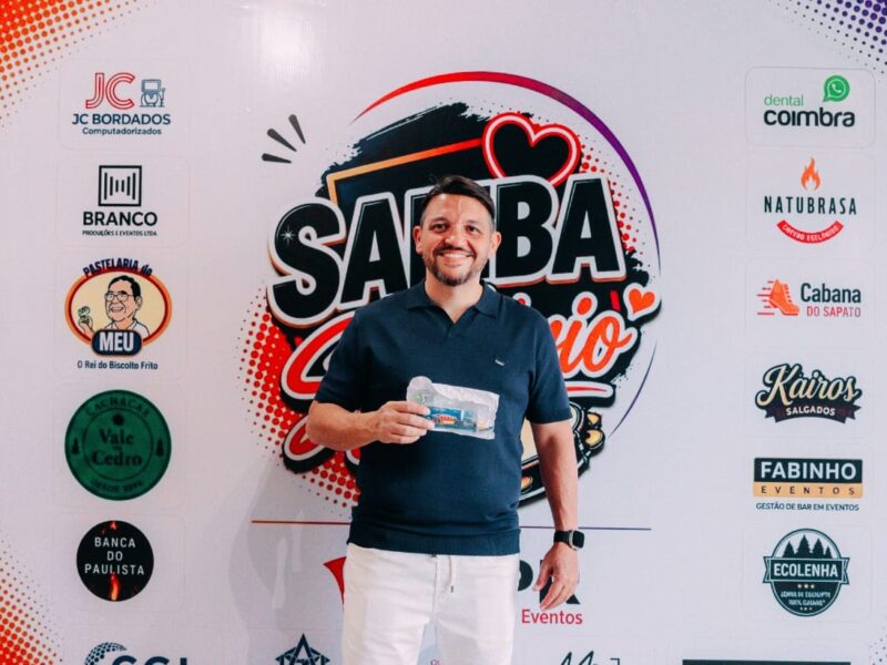 Samba Solidário transforma aniversário em campanha de arrecadação de alimentos