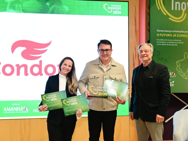 Condor dispara 44 posições e conquista o 9º lugar no ranking Campeãs da Inovação