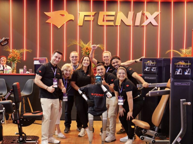 Leda Gomes e Marcelo Guedes celebram virada de chave da FÊNIX Company na maior Fitness Brasil Expo da história