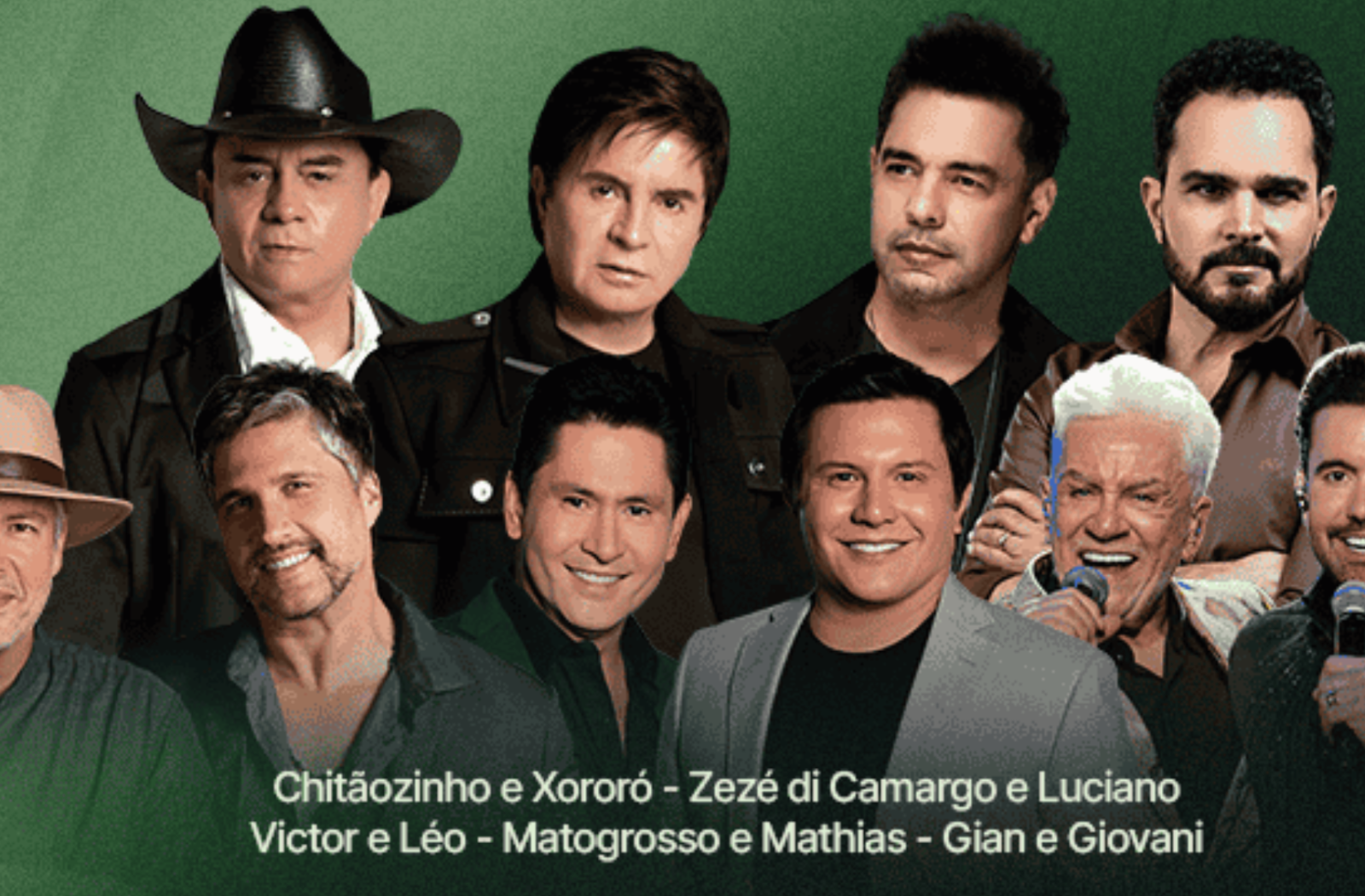 HISTÓRIAS no Mineirão: Chitãozinho & Xororó, Zezé Di Camargo & Luciano, Victor & Leo e grandes lendas do sertanejo se reúnem em BH