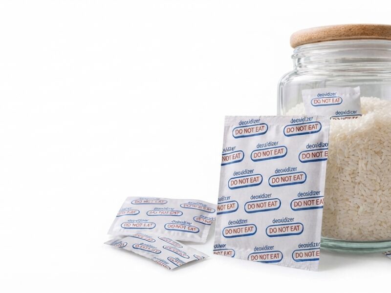 Por que o absorvedor de oxigênio para alimentos perde eficácia depois de aberto
