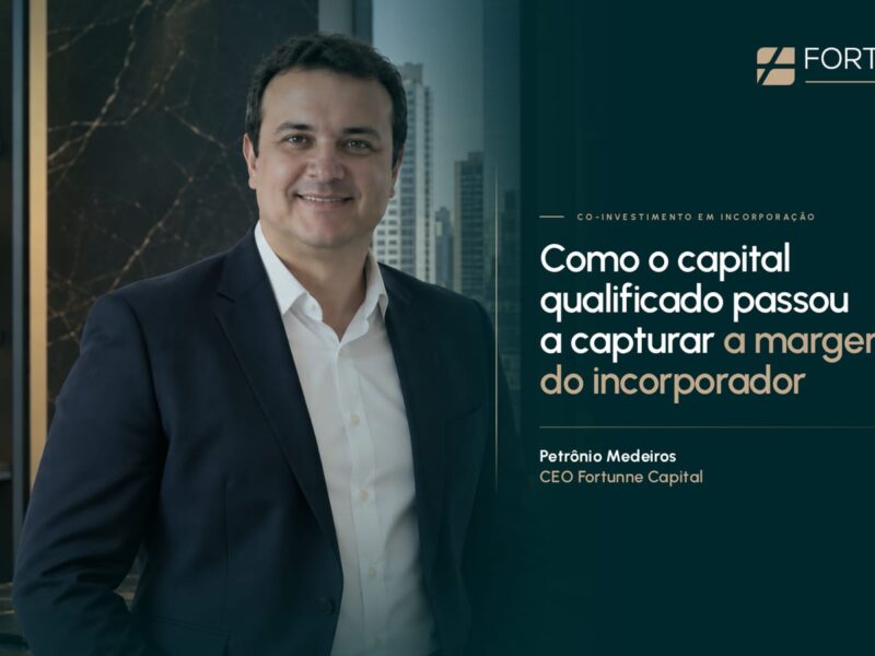 Investidor qualificado mira a margem do incorporador com aporte fracionado