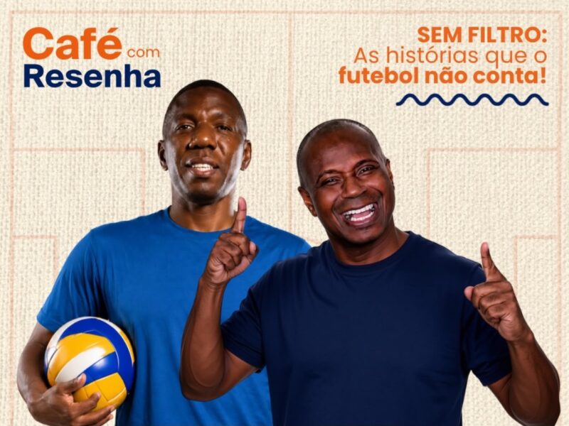Café com Resenha recebe Amaral e Edilson Capetinha em episódio ao vivo nesta quinta-feira (1º)