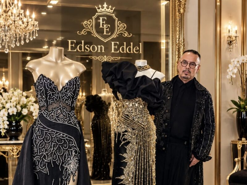 Edson Eddel: a resistência da alta-costura artesanal diante da invasão dos importados