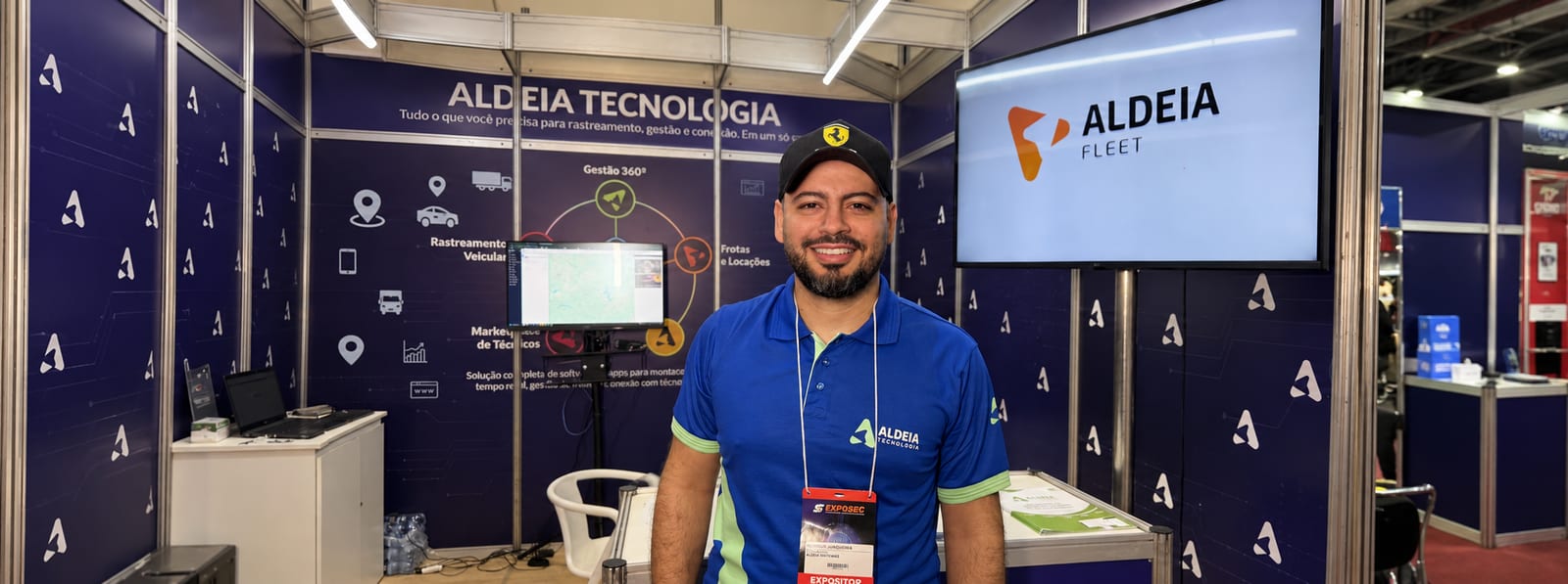 Aldeia Tecnologia inicia operação na Exposec e conquista 40 mil novos ativos