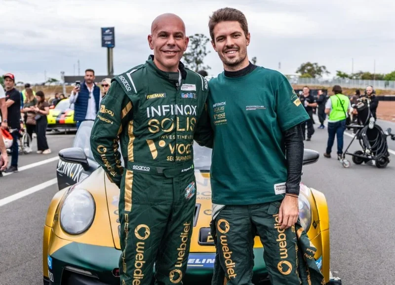 Com a INFINOX, Regadas e Drugovich mostram que alta performance exige parceria